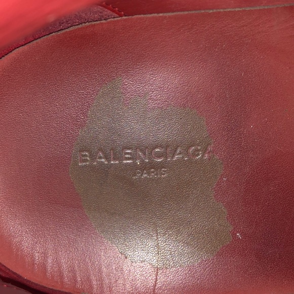 Balenciaga Arena Sneakers Red - Picture 10 of 13
